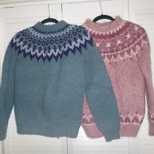 Beautiful Handmade Fair Isle Sweaters